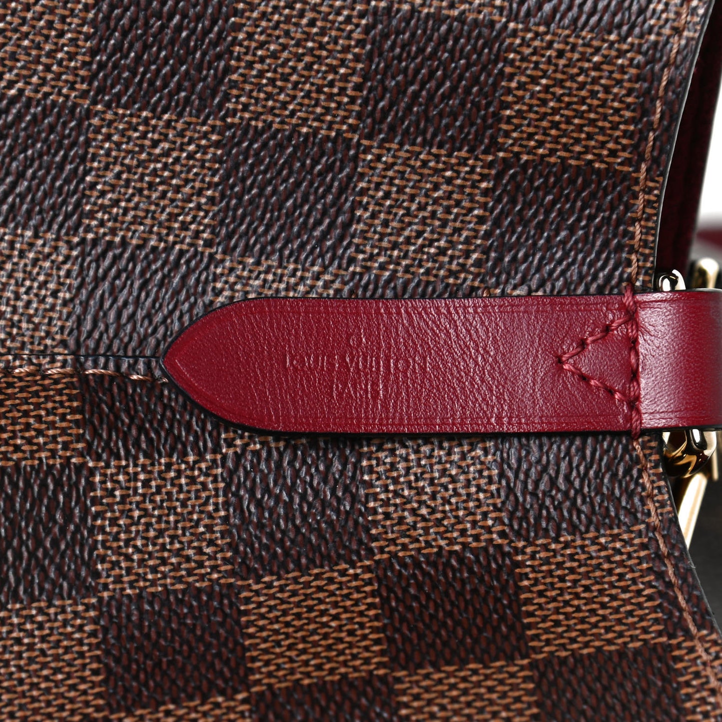 Damier Ebene Neonoe MM Cherry Berry