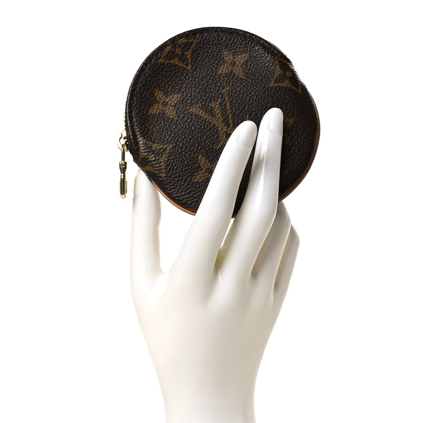 Monogram Round Coin Purse