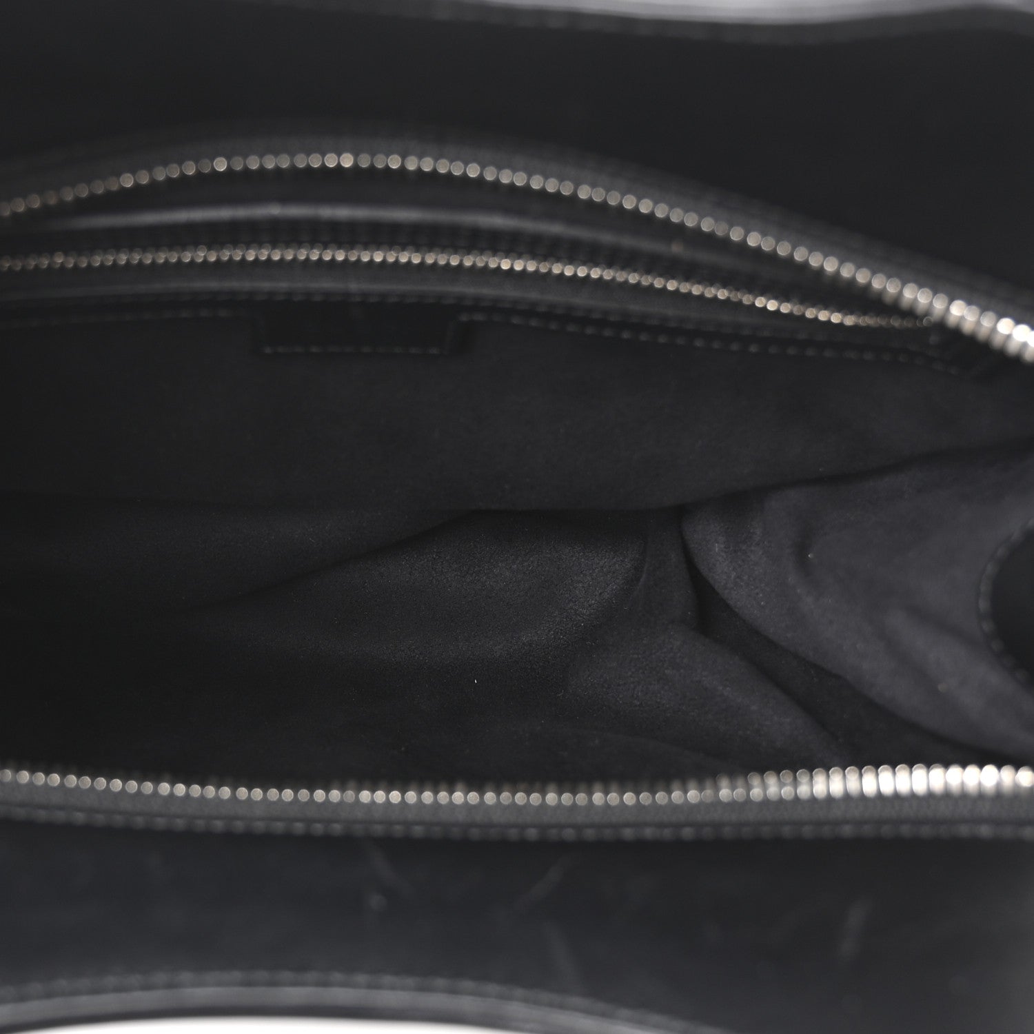 Gucci Calfskin Petite GG Small Tote Bag Black 5 of 10