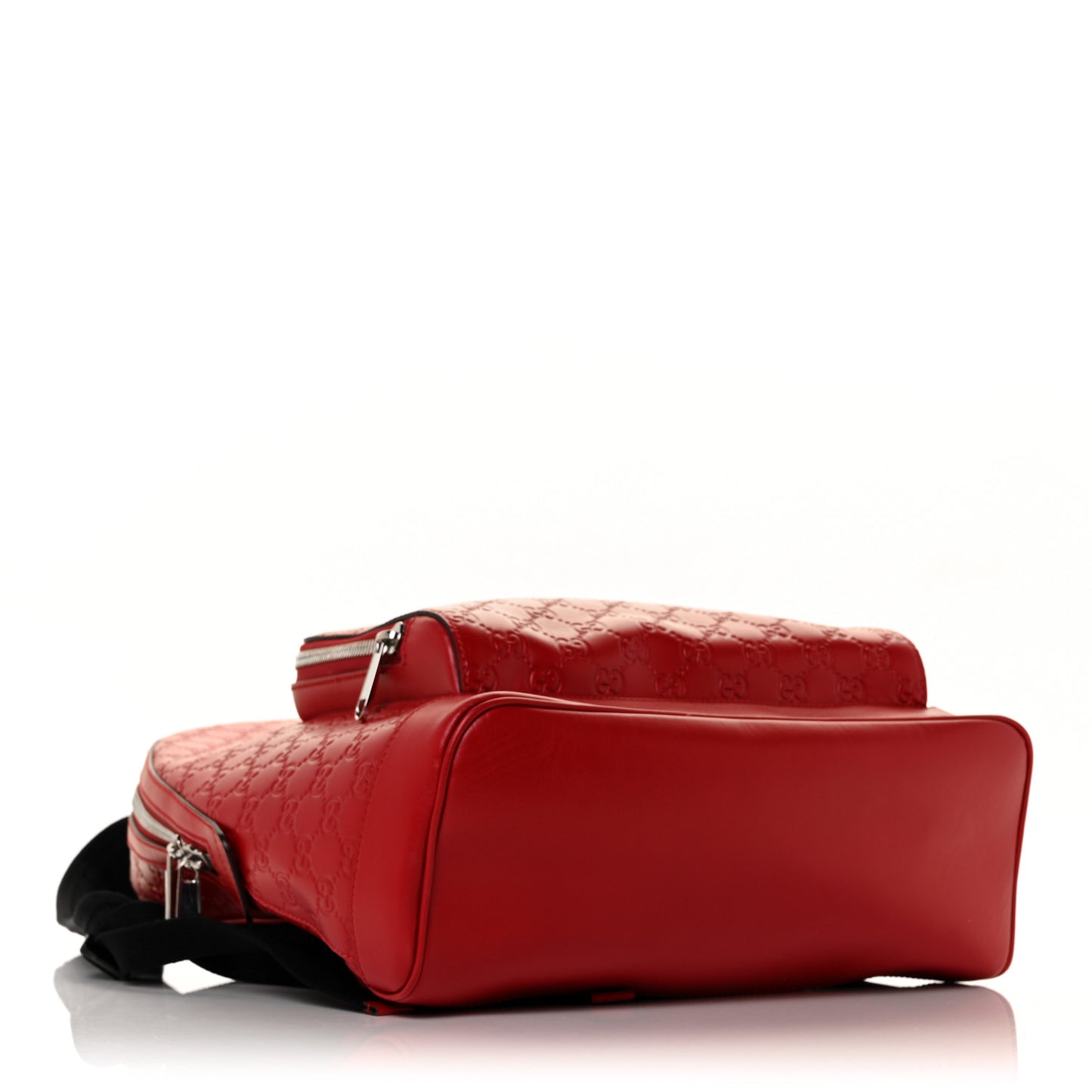 Guccissima Signature Day Backpack Hibiscus Red