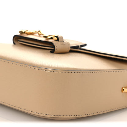 Gucci Azalea Calfskin Web Mini Horsebit 1955 Shoulder Bag Bubble Tea 9 of 13