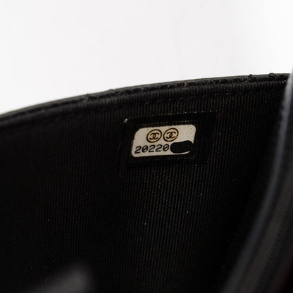 Chanel Caviar Quilted Wallet On Chain WOC Black 8 of 8