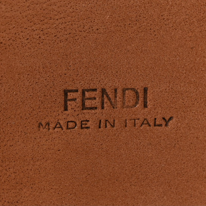 Fendi Vitello F is Fendi Bi-Color FF 1974 Embossed Belt 90 36 Maya Black 5 of 8