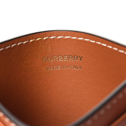 Burberry Smooth Calfskin Vintage Check Sandon Card Holder Archive Beige 6 of 6