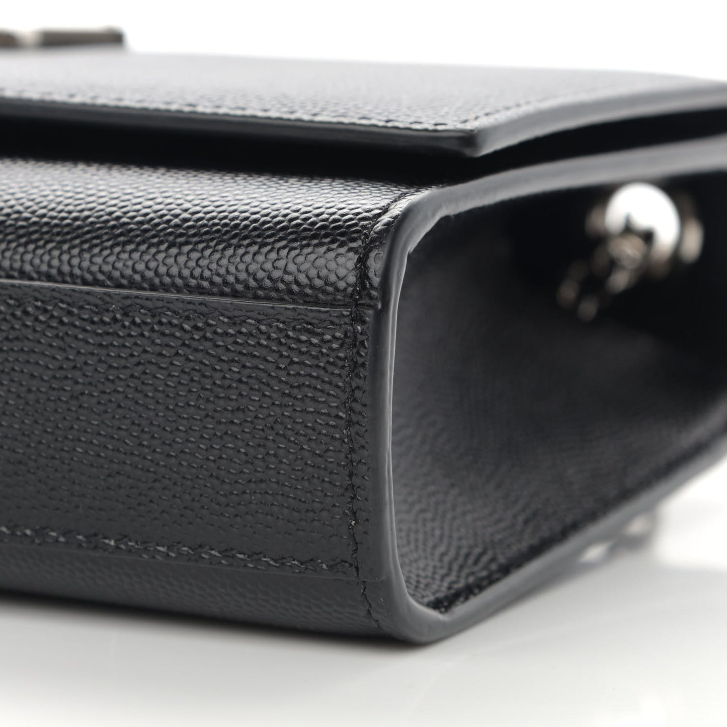 Grain De Poudre Small Monogram Kate Satchel Black