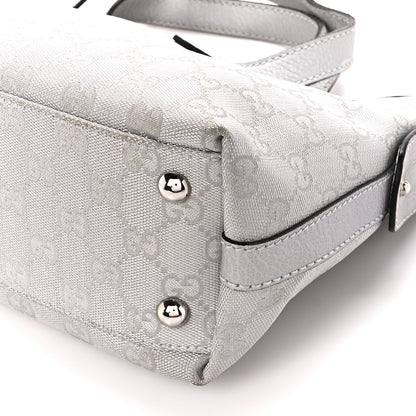 Gucci Monogram Small Boston Silver 10 of 10