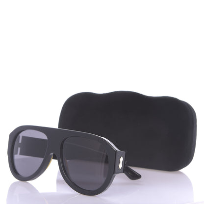 Gucci Acetate Aviator Sunglasses GG0668S Black 7 of 7