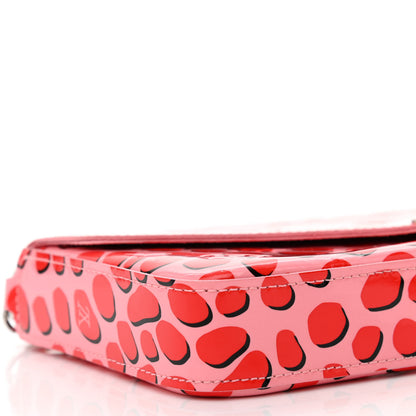 Louis Vuitton Vernis Jungle Dots Pochette Felicie Sugar Pink Poppy 10 of 11