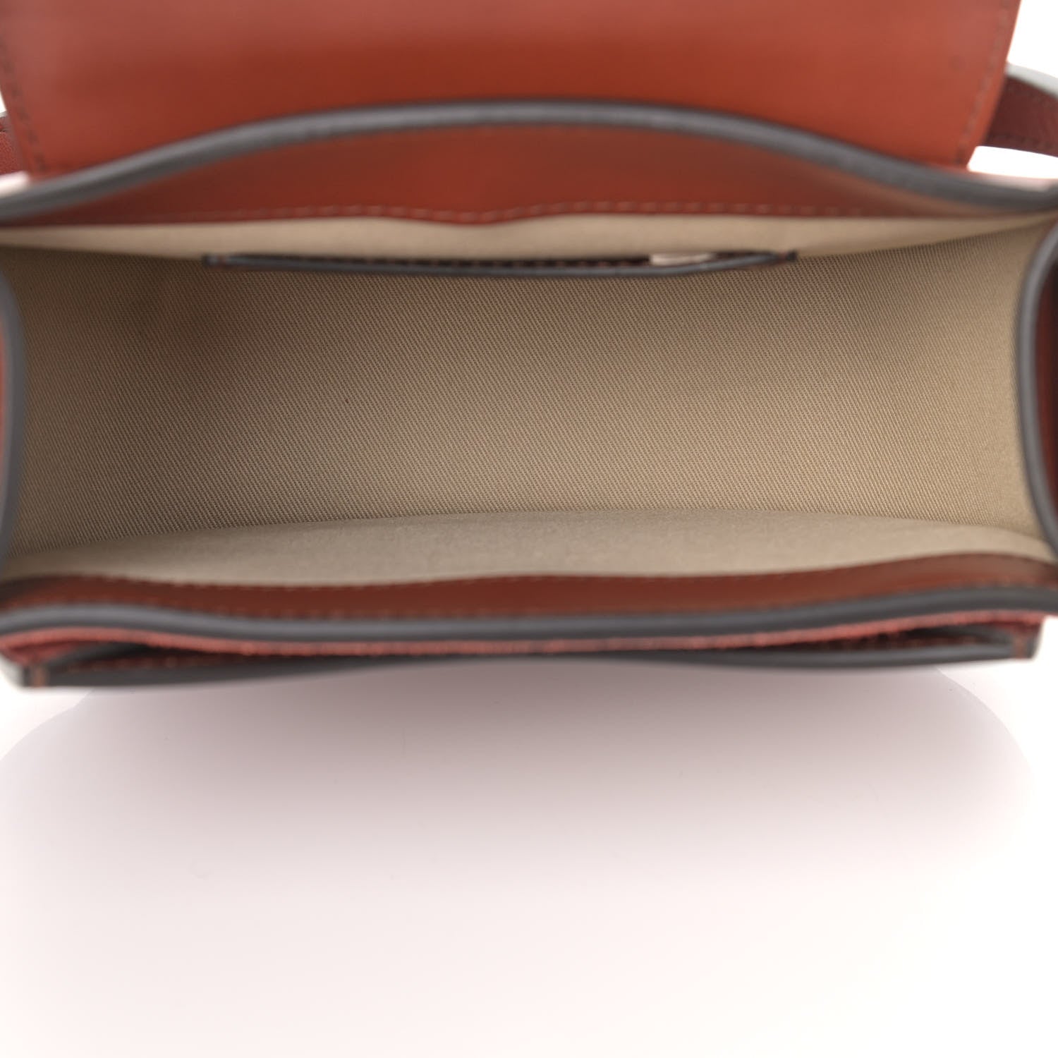 Chloe Calfskin Small Tess Bag Sepia Brown 5 of 9