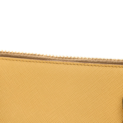 Prada Saffiano Lux Medium Promenade Tote Caramel Ginestra 13 of 14