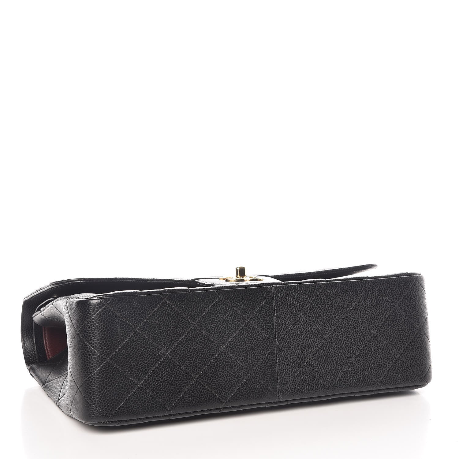 Chanel Caviar Quilted Jumbo Double Flap Black 4 of 9