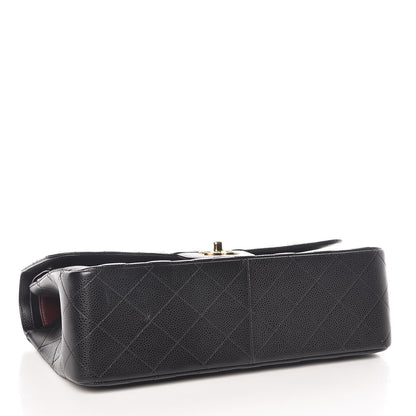 Chanel Caviar Quilted Jumbo Double Flap Black 4 of 9