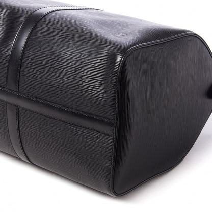 Louis Vuitton Epi Keepall 45 Black 5 of 10