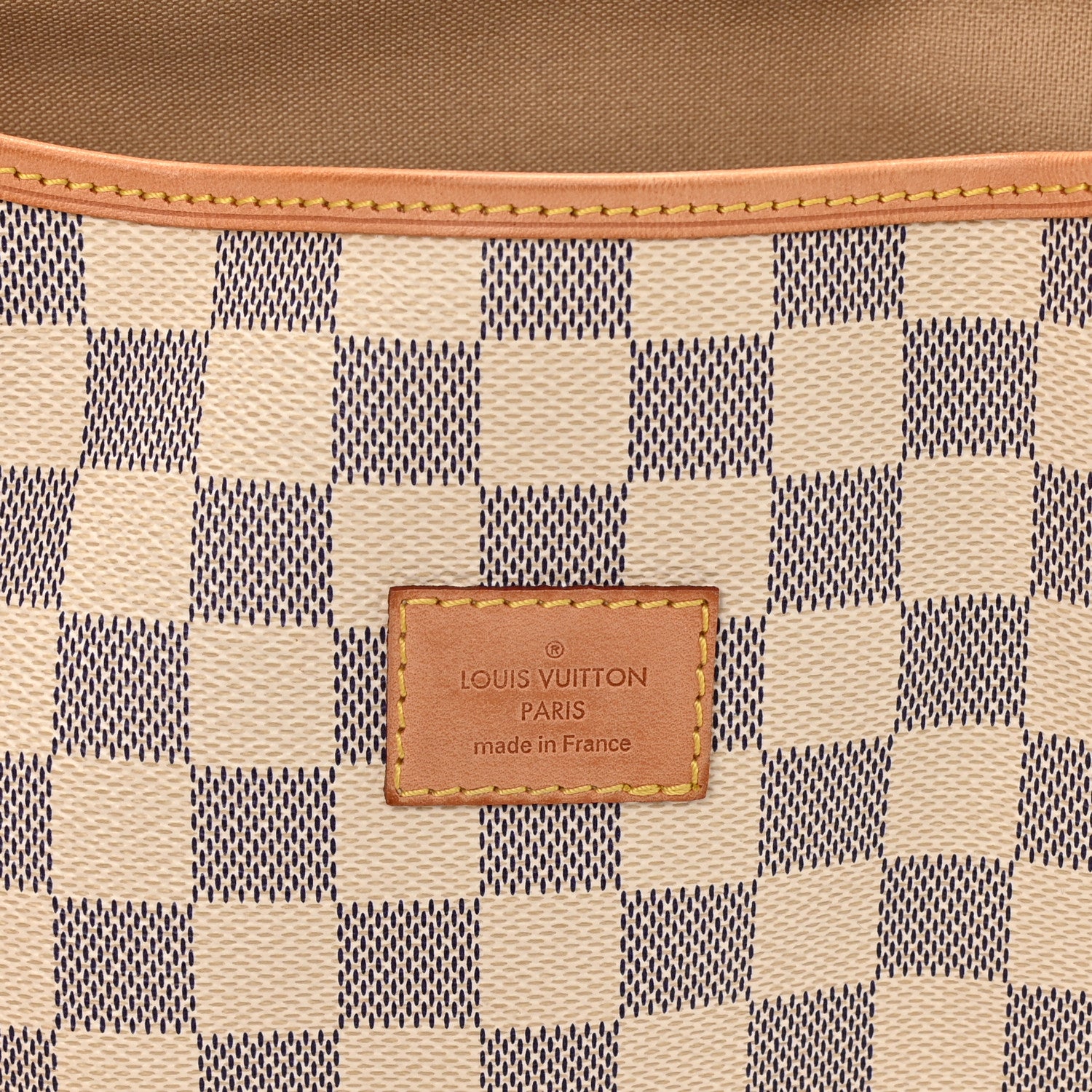 Louis Vuitton Damier Azur Saumur MM 7 of 9
