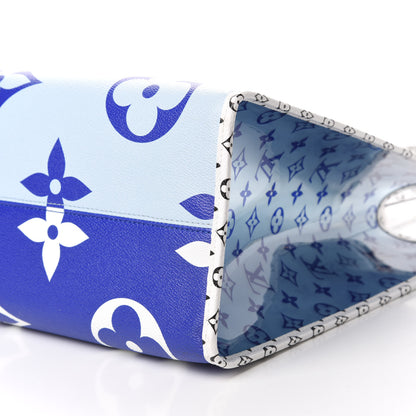 Louis Vuitton Monogram Giant Hawaii Onthego Blue 8 of 11
