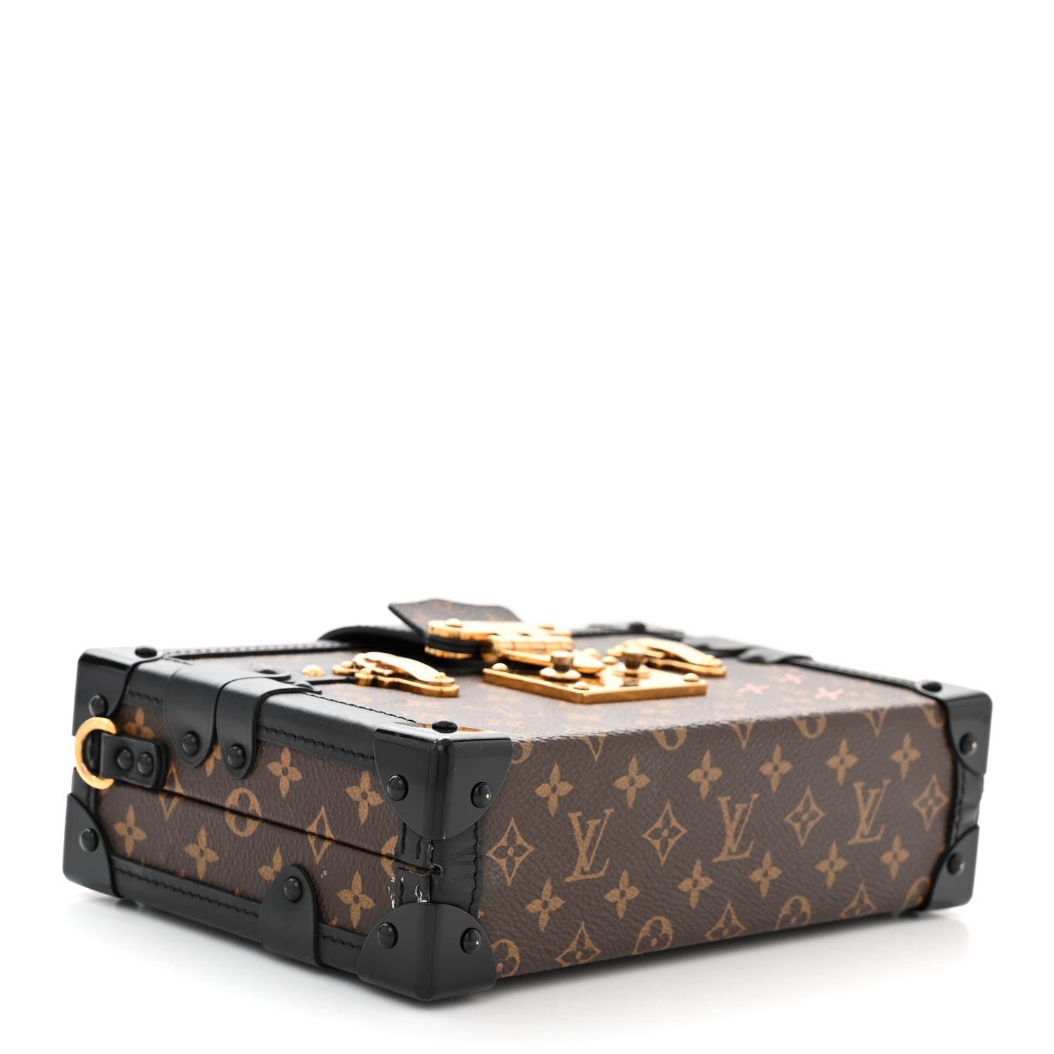 Louis Vuitton Monogram Petite Malle Black 4 of 13