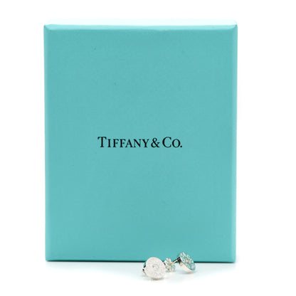 Tiffany Sterling Silver 1837 Circle Earrings 5 of 5