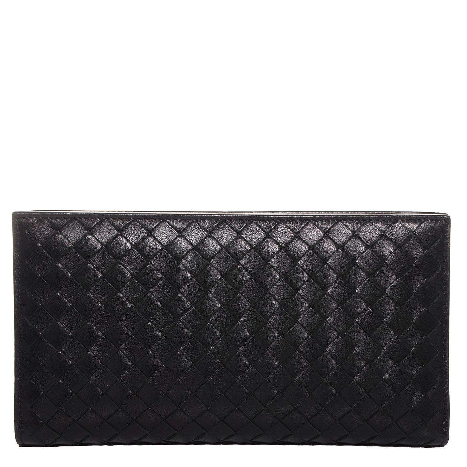 Bottega Veneta Nappa Intrecciato Continental Wallet Black 1 of 9