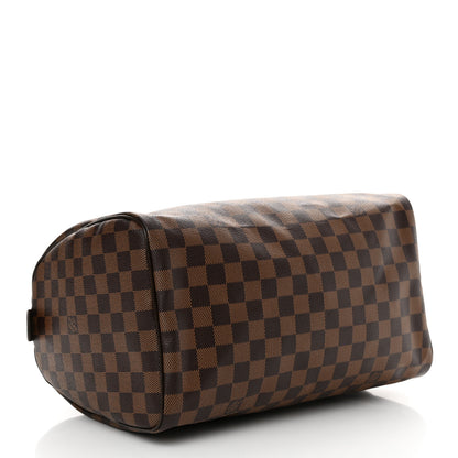 Louis Vuitton Damier Ebene Speedy 30 4 of 10