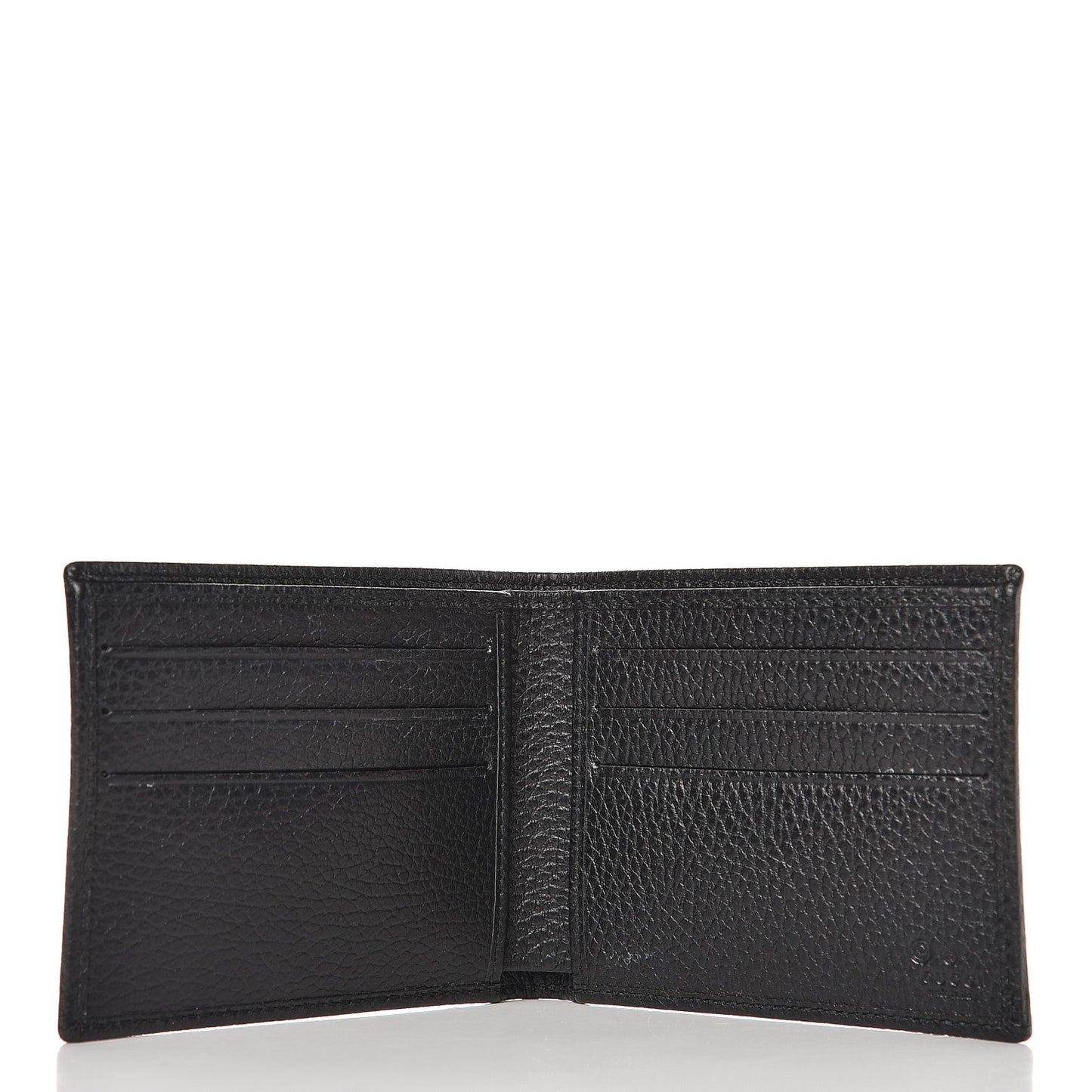 Denim Monogram Bi-Fold Wallet Black