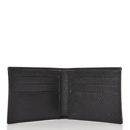 Gucci Denim Monogram Bi-Fold Wallet Black 5 of 8