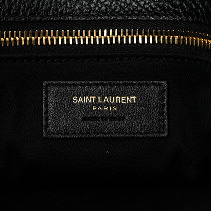 Saint Laurent Grained Calfskin 72H Sac De Jour Black 6 of 15