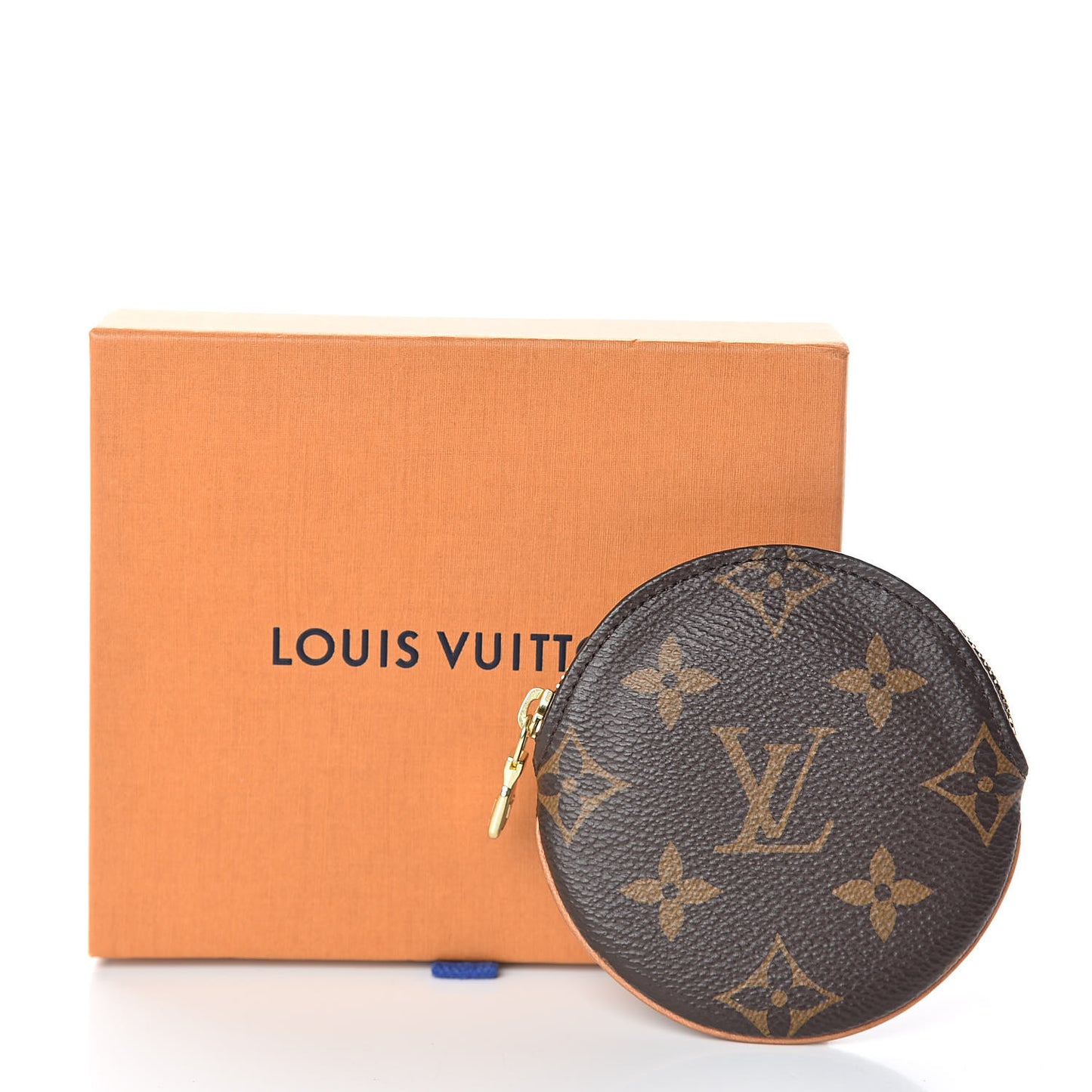 Monogram Round Coin Purse
