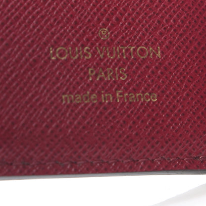 Louis Vuitton Monogram Zoe Wallet Fuchsia 6 of 6