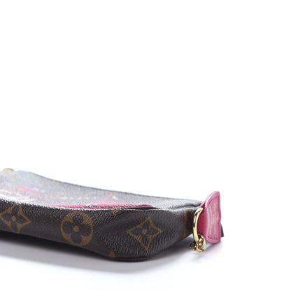 Louis Vuitton Monogram 2017 Christmas Animation Mini Pochette Accessories 7 of 9
