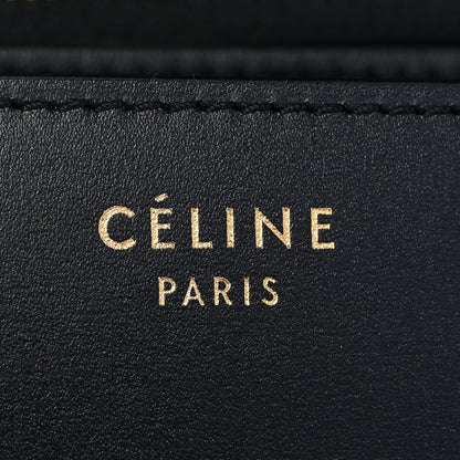 Celine Box Calfskin Medium Classic Box Flap Bag Navy 7 of 12