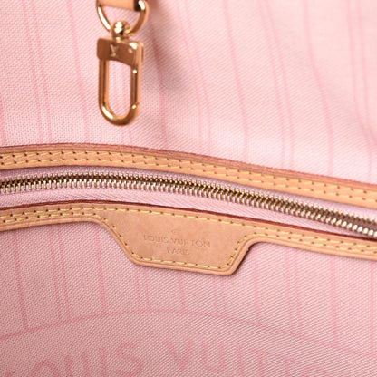 Louis Vuitton Damier Azur Neo Neverfull MM Rose Ballerine 6 of 10