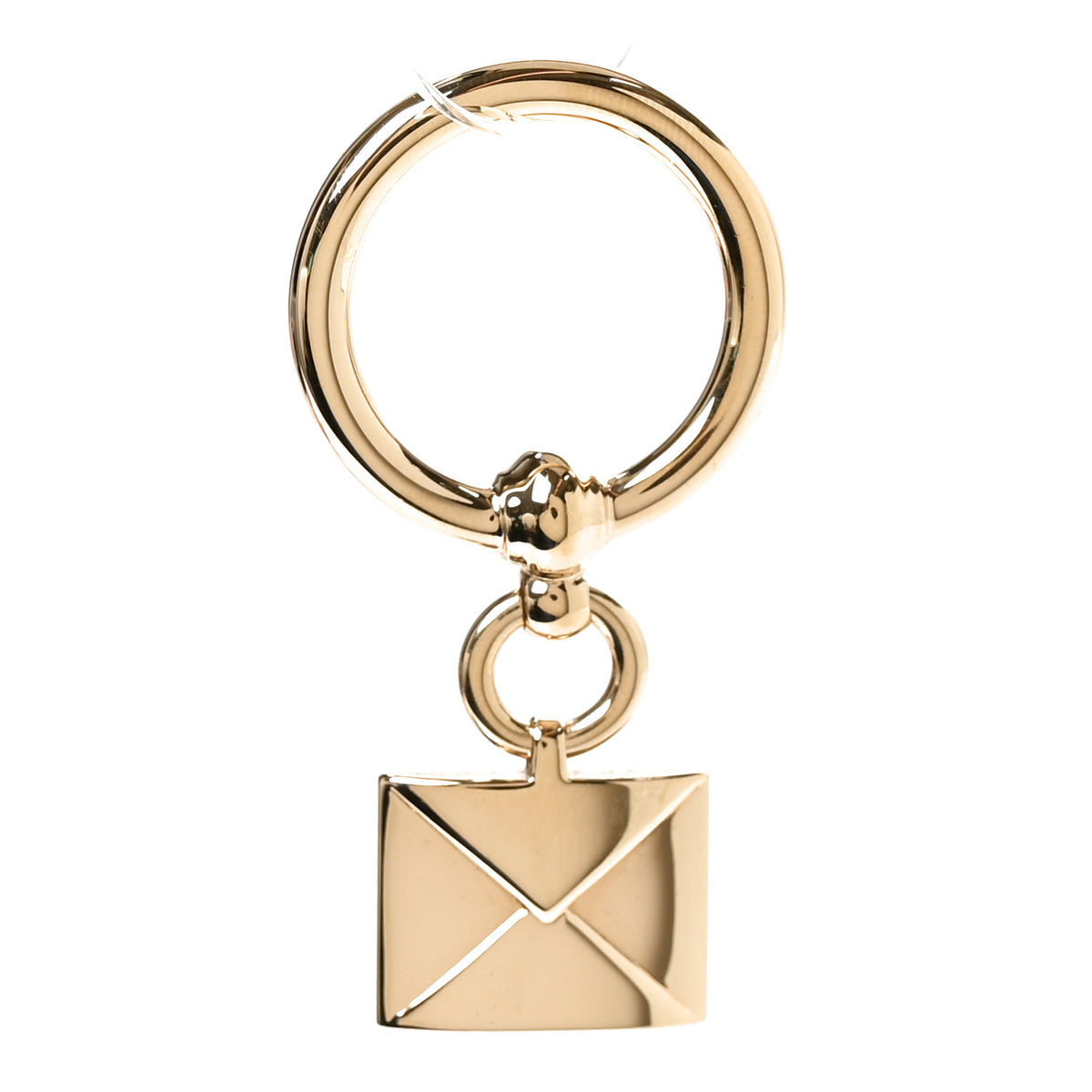 Permabrass Loop Charms Envelope Scarf Ring