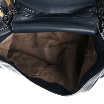 Bottega Veneta Calfskin Shoulder Bag Baltic Blue 5 of 10