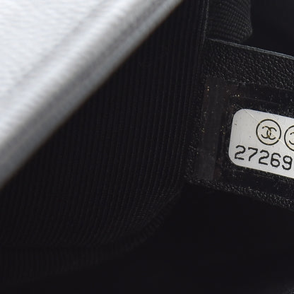 Chanel Caviar Quilted Medium Boy Flap Black 7 of 10