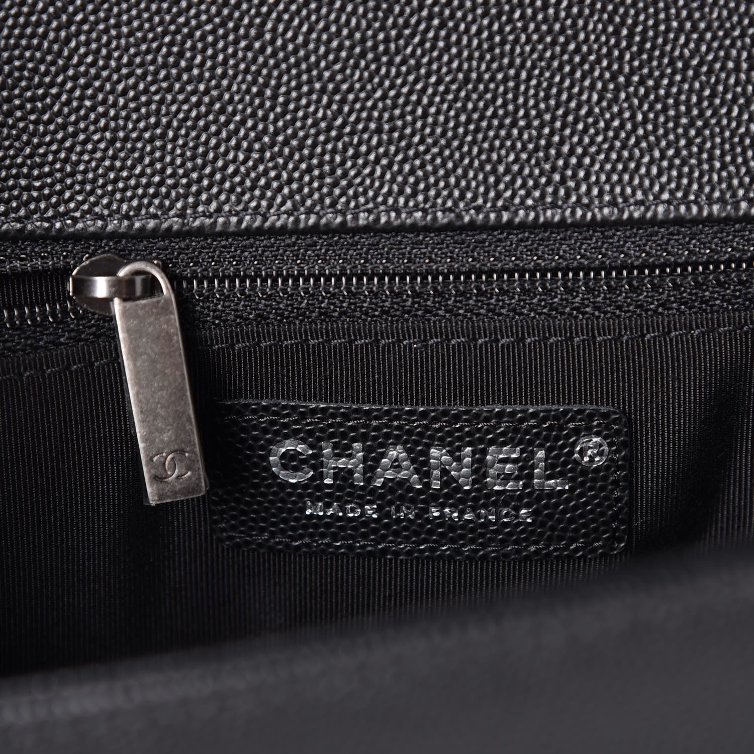 Chanel Caviar Quilted New Medium Boy Flap Black 6 of 8