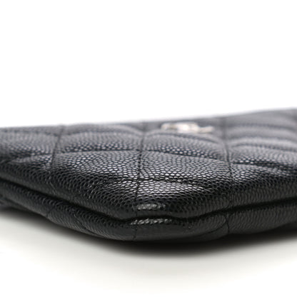 Chanel Caviar Quilted Small Cosmetic Case Black 8 of 9