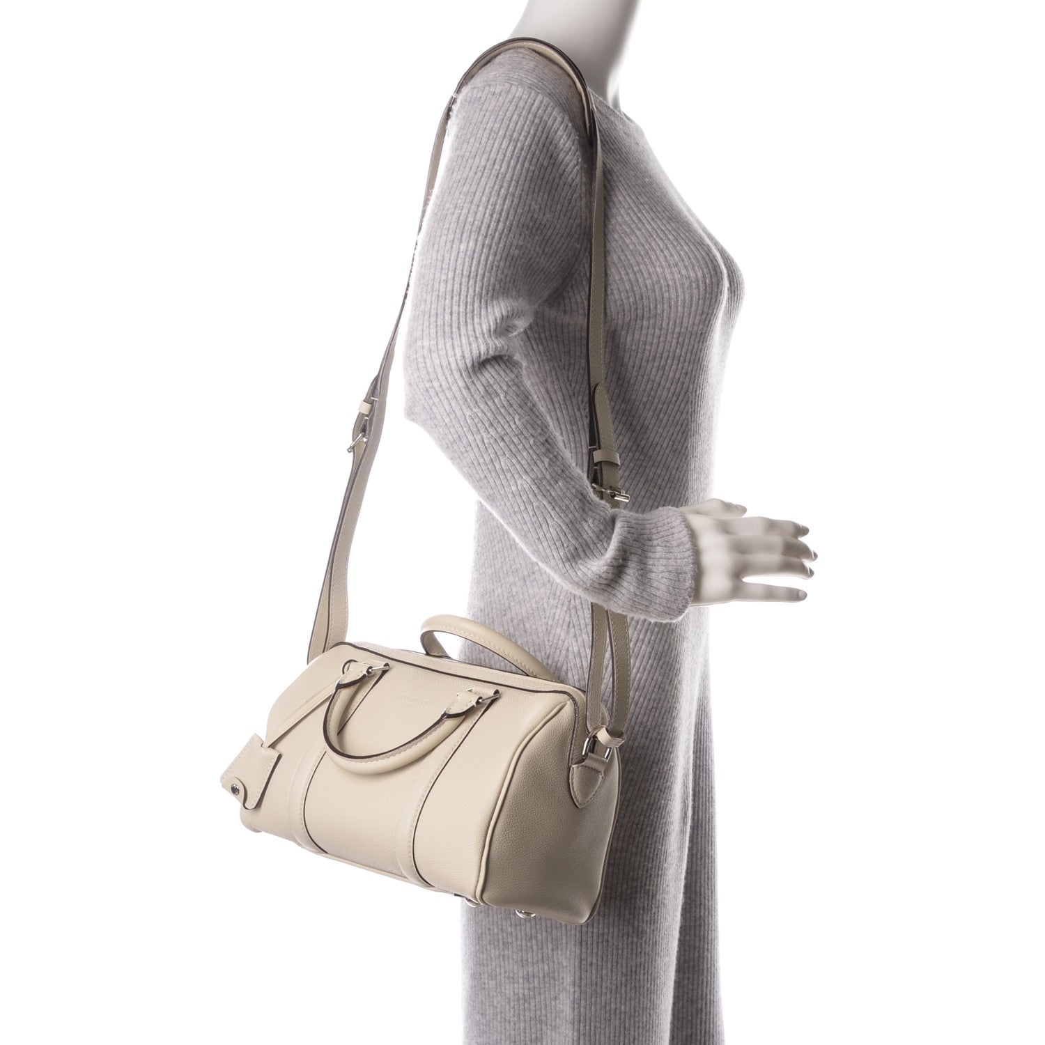 Louis Vuitton Veau Cachemire SC Bag BB Blanc Casse 2 of 7