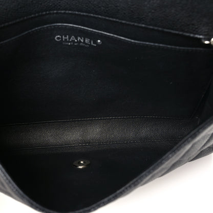 Chanel Caviar Quilted Clutch With Chain Flap Black 5 of 10