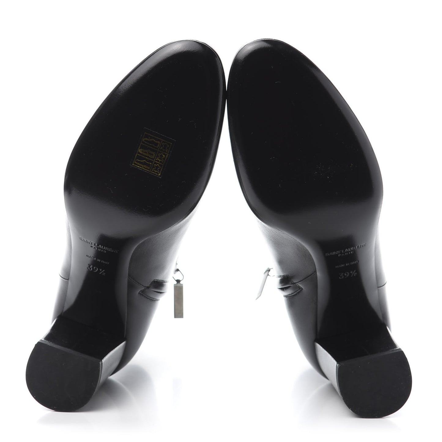 Nappa Loulou Ankle Zip Boot 39.5 Black