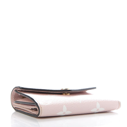 Louis Vuitton Monogram Giant Zoe Wallet Rouge Rose 4 of 7