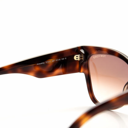 Tom Ford Acetate Anoushka Cat Eye Sunglasses TF371 Tortoise Shell 6 of 8