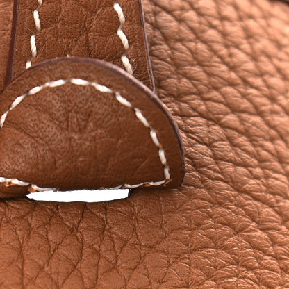 Hermes Taurillon Clemence Evelyne TPM Gold 7 of 9