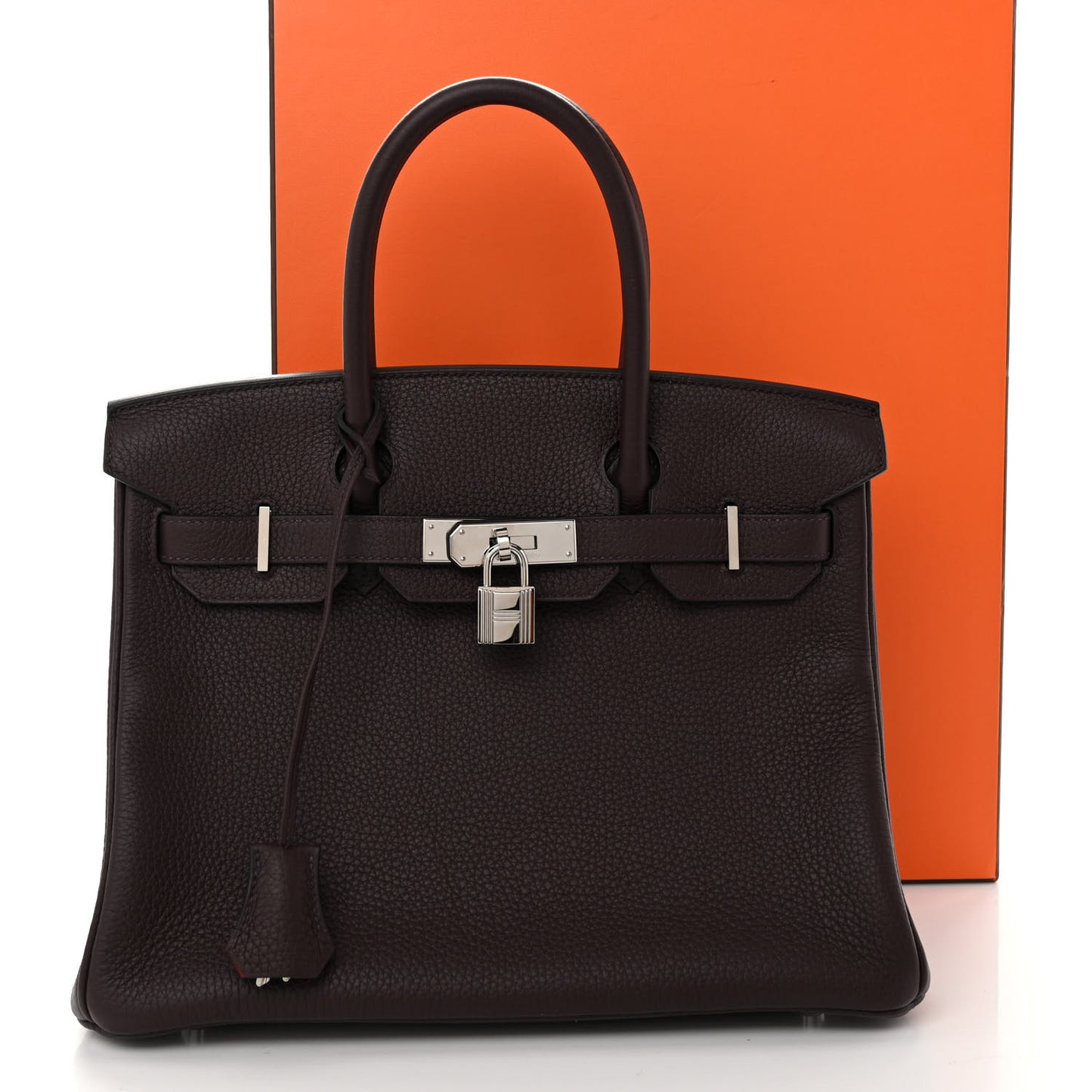 Togo Verso Birkin 30 Rouge Sellier Brique