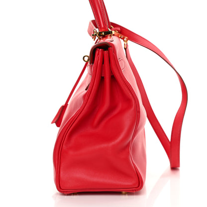 Hermes Gulliver Kelly Retourne 32 Rouge Vif 39 of 40