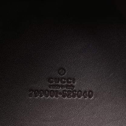 Gucci GG Shadow Monogram Mini Bucket Bag Rosso Ancora Red 6 of 9