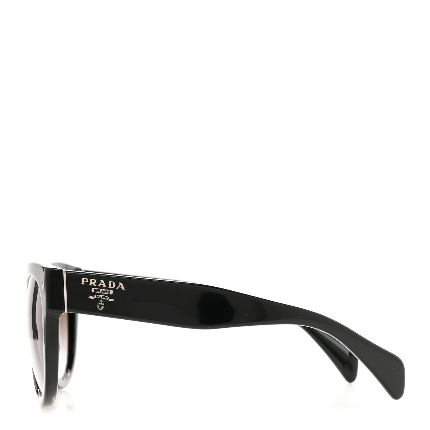 Prada Acetate Sunglasses SPR 17O Black 3 of 8