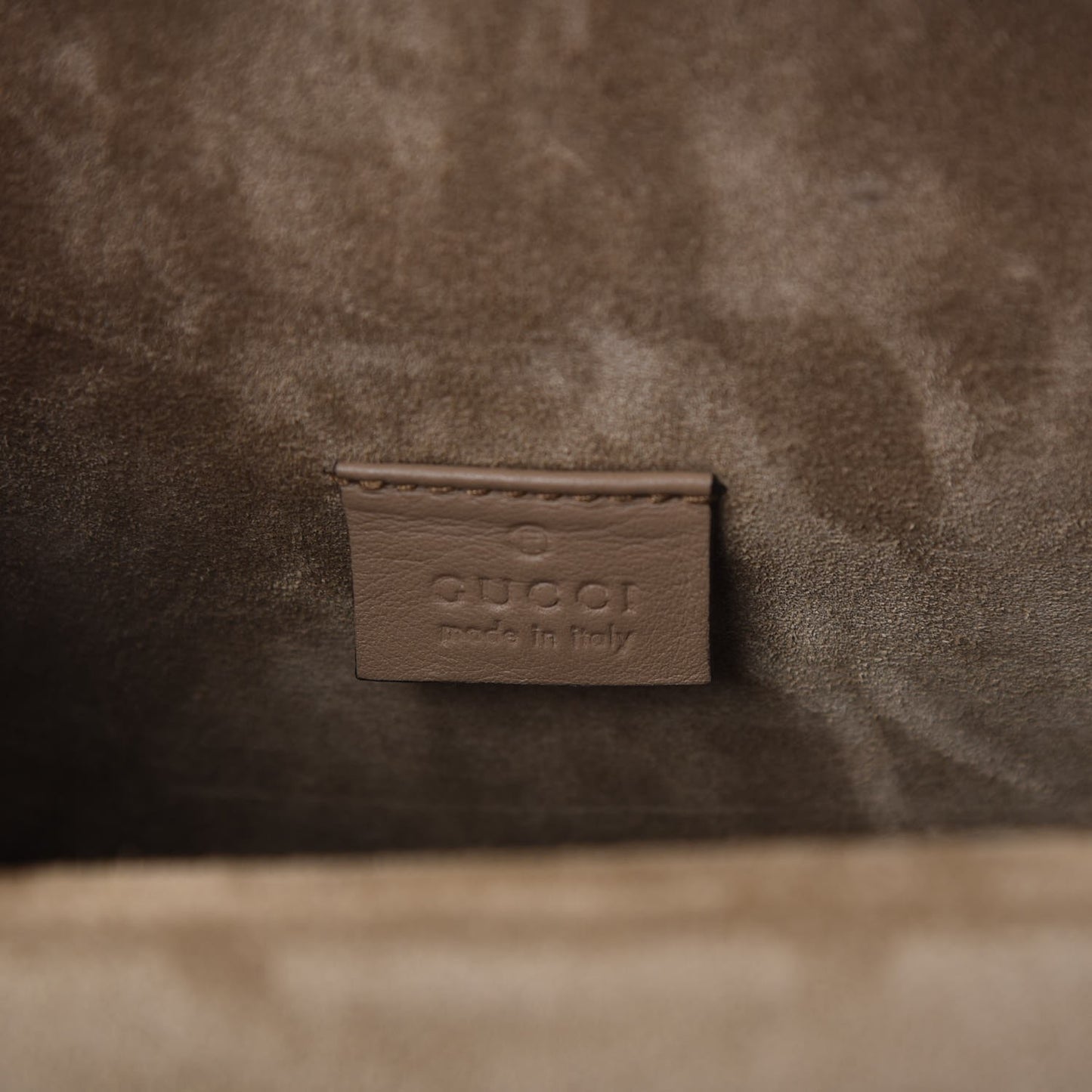 GG Supreme Monogram Mini Dionysus Shoulder Bag Taupe