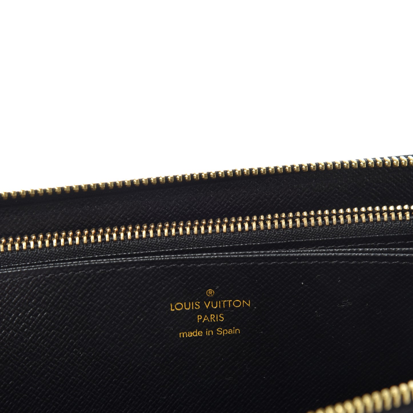 Epi Damier Race Zippy Wallet Black Yellow