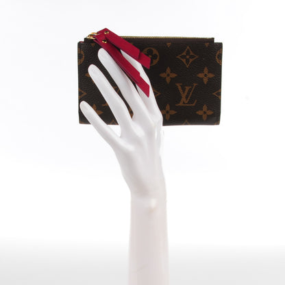 Louis Vuitton Monogram Adele Compact Wallet Fuchsia 2 of 8