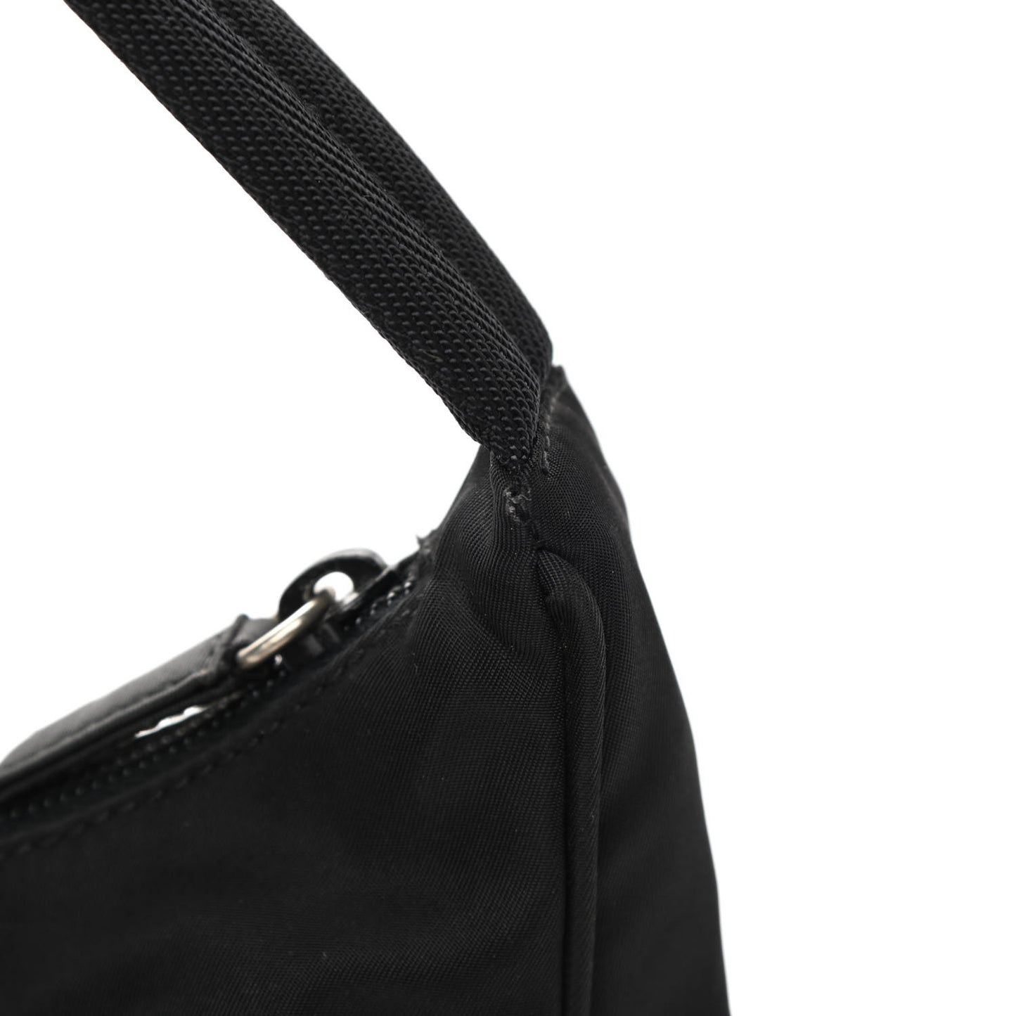 Tessuto Nylon Sport Mini Shoulder Bag Black
